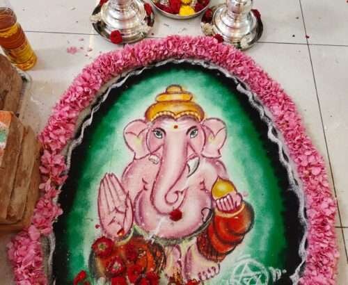 Gruja pravesh pooja